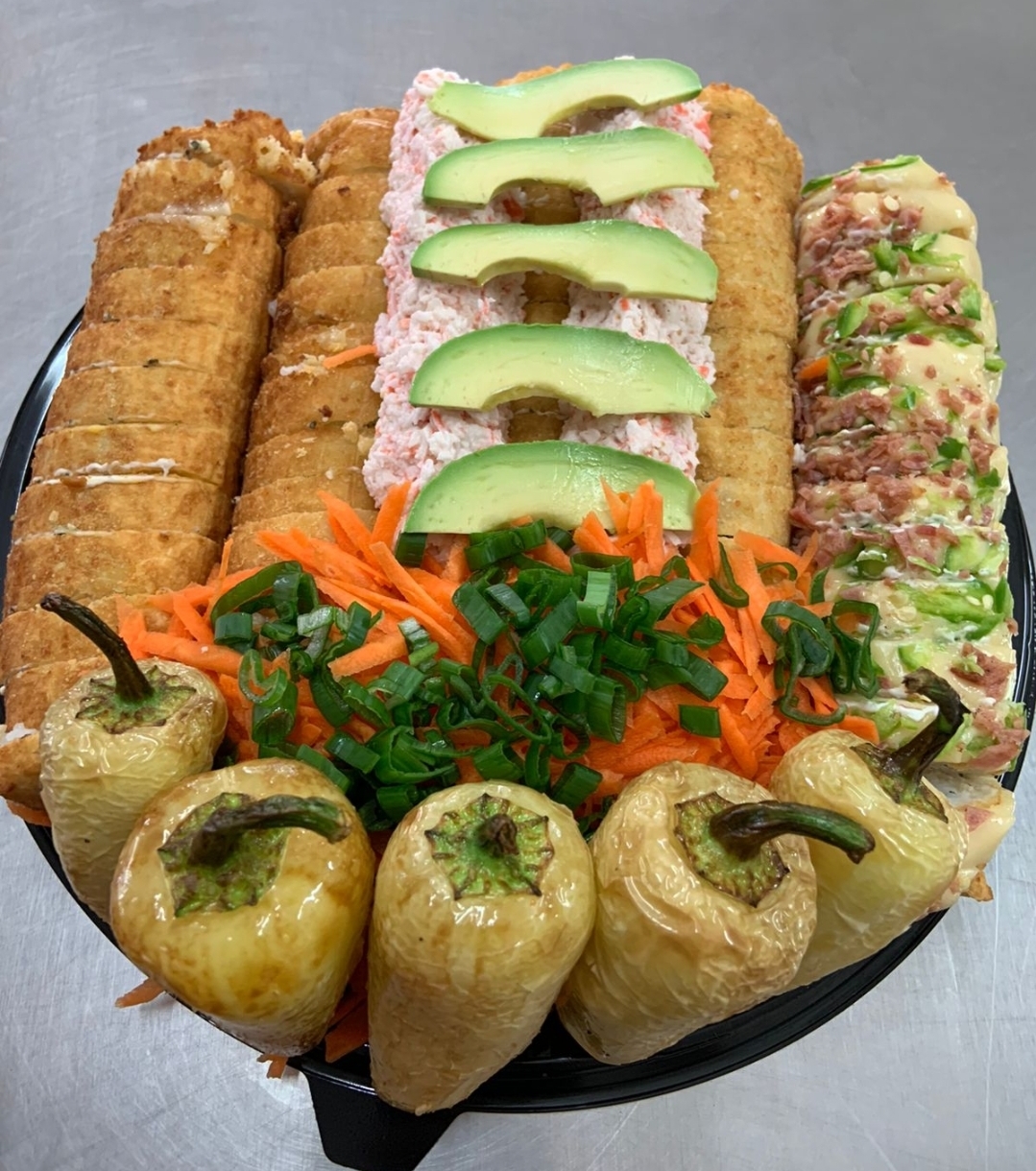 Charola de sushi