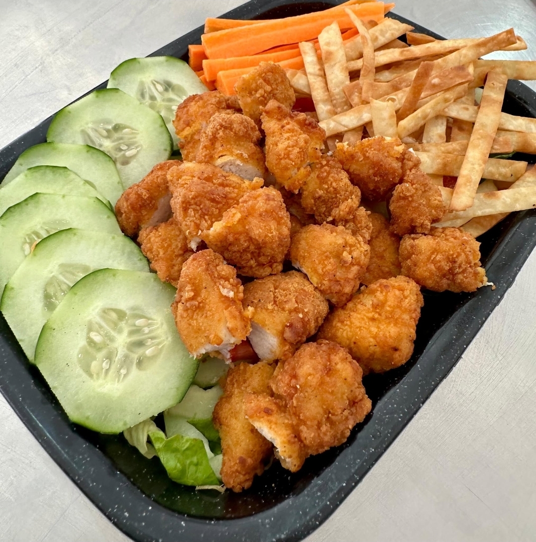 Ensalada empanizada